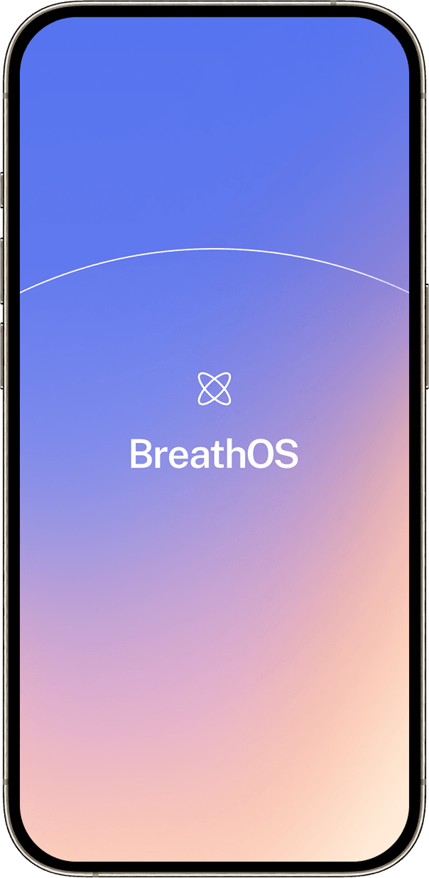 The BreathOS splash screen