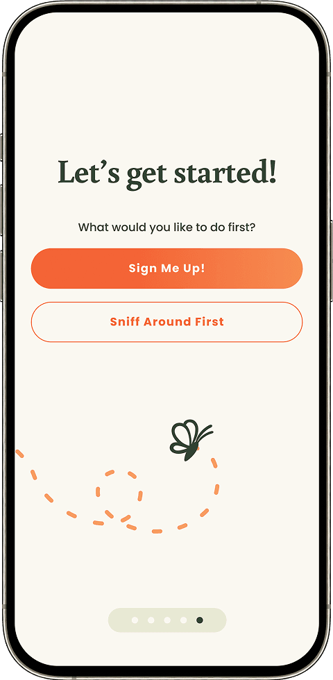 Handle app screen 5