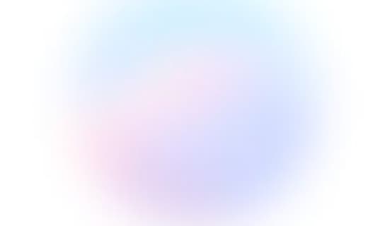 A soft pastel gradient orb