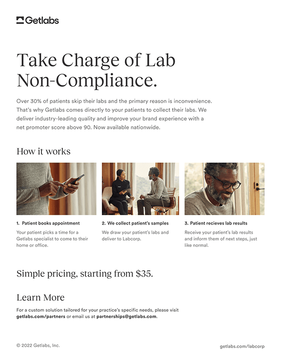 Take charge of lab non-compliance — flyer