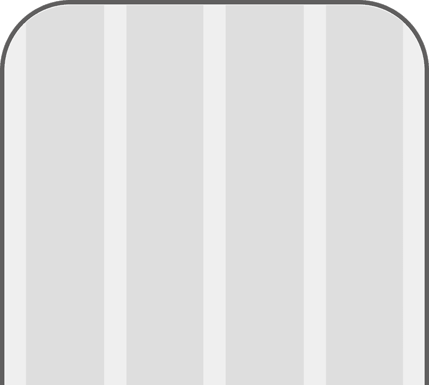 A BreathOS screen with the layout grid overlaid